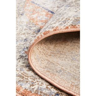 Rug Culture Mayfair Lorissa Round Rug Silver