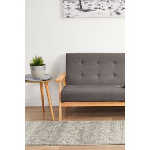 Rug Culture Mirage 358 Hall Runner Silver