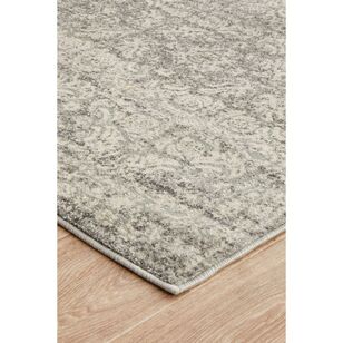 Rug Culture Mirage 358 Hall Runner Silver