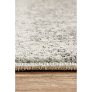 Rug Culture Mirage 358 Hall Runner Silver