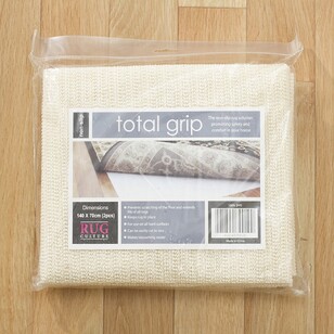 Rug Culture Total Grip Rug Underlay Cream 370 x 230 cm