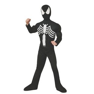 Black Spideran Costume Multicoloured L