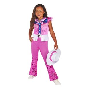 Barbie Cowgirl Deluxe Costume Multicoloured