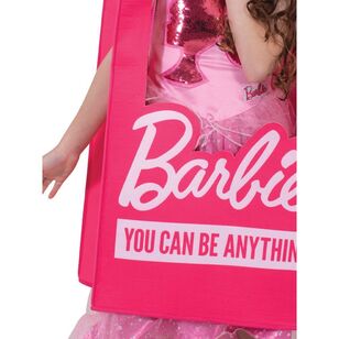 Barbie Lifesize Doll Box Costume Multicoloured Child