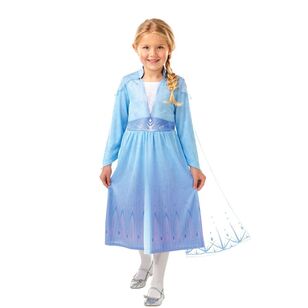 Elsa Frozen 2 Deluxe Costume Multicoloured 6 - 8 Years