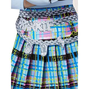 Monster High Frankie Stein Deluxe Kids Costume Multicoloured