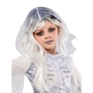 Ghostly Girl Costume Multicoloured