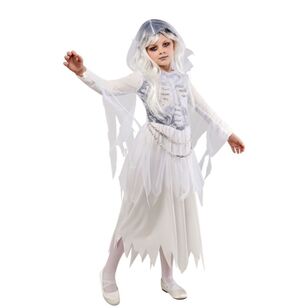 Ghostly Girl Costume Multicoloured