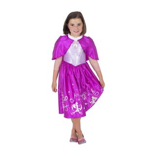 Rapunzel Deluxe Cloak Costume Multicoloured