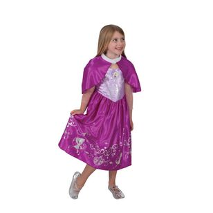 Rapunzel Deluxe Cloak Costume Multicoloured