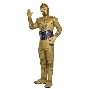 C-3P0 Droid Deluxe Costume Multicoloured Standard