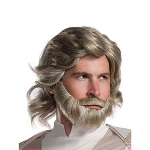 Luke Skywalker The Last Jedi Wig and Beard Set Multicoloured Adult