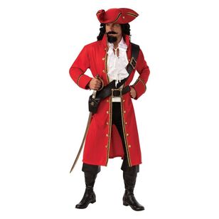 Pirate Captain Costume Multicoloured
