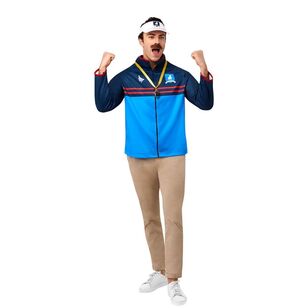 Ted Lasso Mens Costume Multicoloured