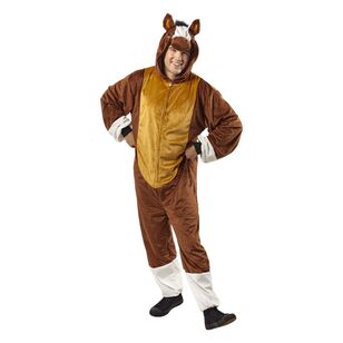 Horse Furry Onesie Costume Multicoloured