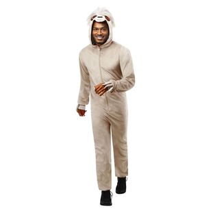 Sloth Furry Onesie Costume Multicoloured