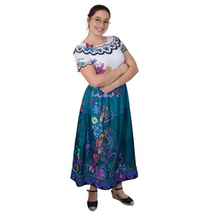 Rubies Deerfield Mirabel Deluxe Adult Encanto Costume Multicoloured