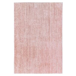 Loopsie Ama Pink Distressed Washable Rug Pink