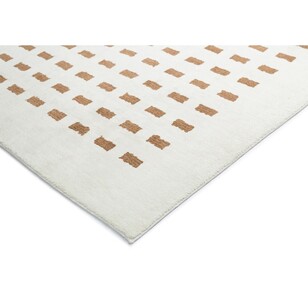 Loopsie Rectangles Washable Rug Brown