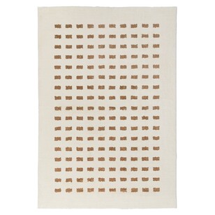 Loopsie Rectangles Washable Rug Brown