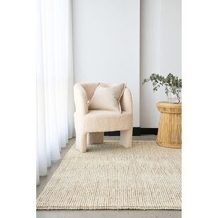 Rug Culture Madras Marlo Rug Off White