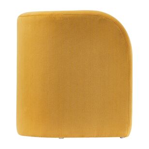 Cooper & Co. Wave Ottoman Yellow