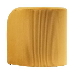 Cooper & Co. Wave Ottoman Yellow