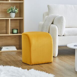 Cooper & Co. Wave Ottoman Yellow