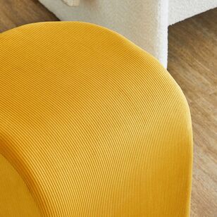 Cooper & Co. Wave Ottoman Yellow