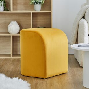 Cooper & Co. Wave Ottoman Yellow