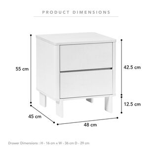 Cooper & Co. Taupo Side Table White