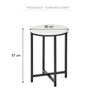 Cooper & Co Ali Side Table Black