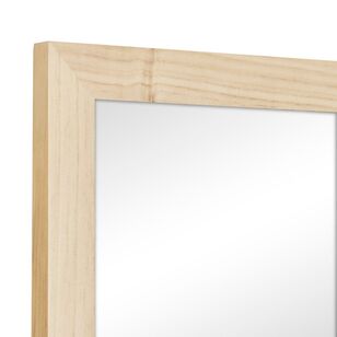 Cooper & Co Harper 160 cm Free Standing Rectangle Mirror Wooden Natural Natural 160 cm