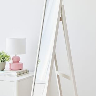 Cooper & Co Harper 160 cm Free Standing Arch Mirror With Shelf White 160 cm