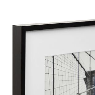 Cooper & Co Premium Square Metallicus Photo Frame Black 50 x 50 cm