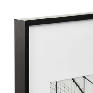 Cooper & Co Premium Metallicus Photo Frame Black 90 x 60 cm