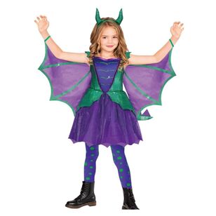 Mystical Dragon Girls Costume Multicoloured 5 - 7 Years