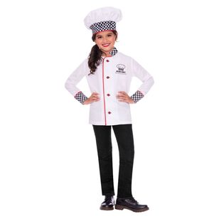 Kids Chef Costume Multicoloured 6 - 8 Years