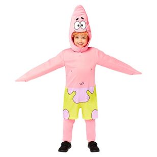 SpongeBob Patrick Boys Costume Multicoloured