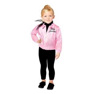 Grease Pink Lady Kids Costume Multicoloured