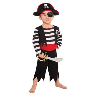 Deckhand Pirate Kids Costume Multicoloured