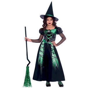 Spider Witch Girls Costume Multicoloured