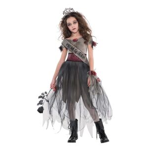 Zombie Prom Queen Costume Multicoloured