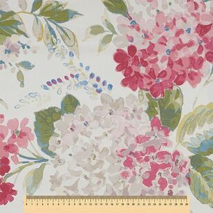Warwick Penelope Printed Cotton Fabric Rosewater 139 cm