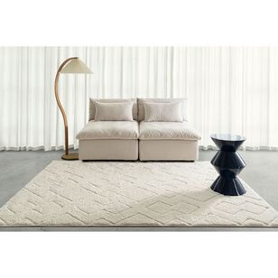 Loopsie Albo Diamond Rug Cream