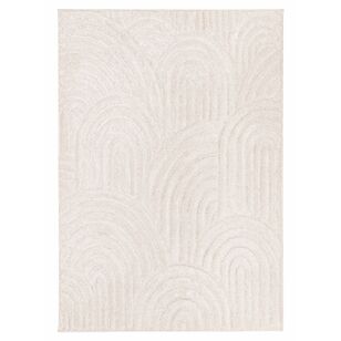 Loopsie Calvi Rainbow Rug Cream