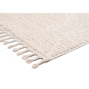 Loopsie Monetta Diamond Rug Cream