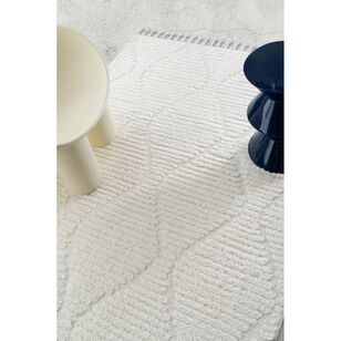 Loopsie Monetta Diamond Rug Cream