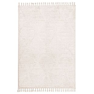 Loopsie Monetta Diamond Rug Cream