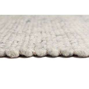 Loopsie Mackenzie Marbled Wool Rug Ivory
